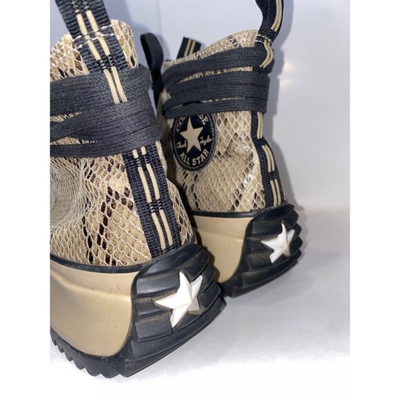 Converse Run Star Hike High Snakeskin Zip Chunky Boot 170056C Women's Size 6.5 - Picture 10 of 11